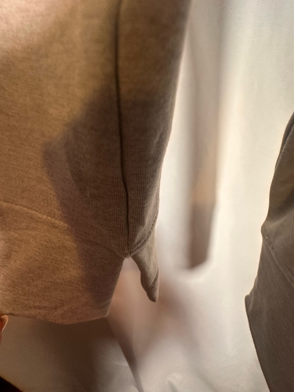 Danskin Light Gray Pullover Hoodie - Picture 7 of 9